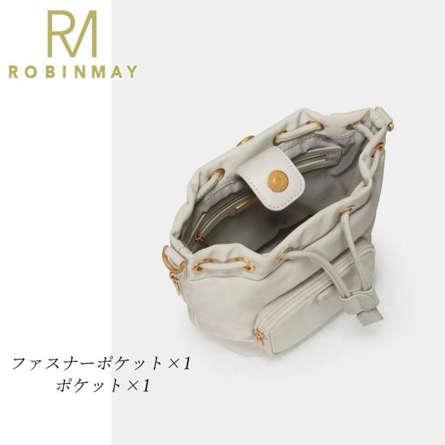 保証付 返品OK 正規品 2024 ROBINMAY ロビンメイ Z434 艾蜜莉水桶肩