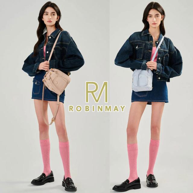 保証付 返品OK 正規品 2024 ROBINMAY ロビンメイ Z434 艾蜜莉水桶肩