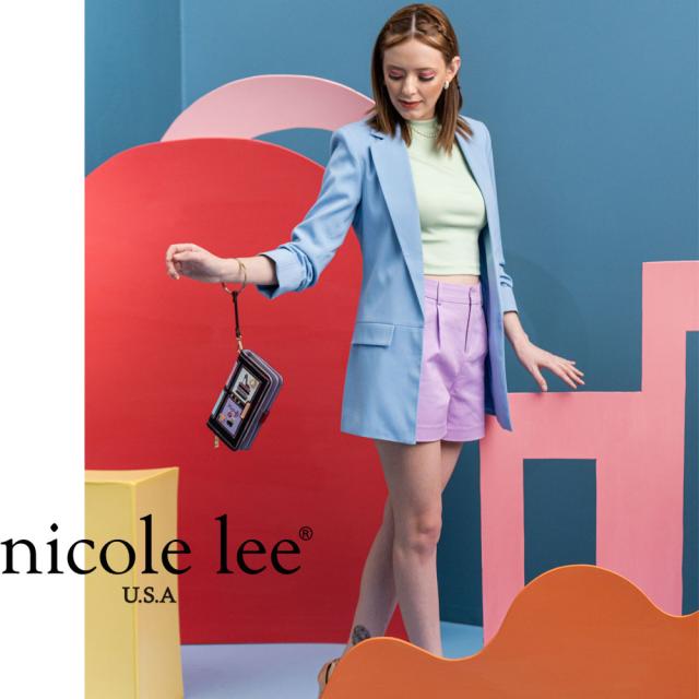 新作 AW NICOLE LEE ニコールリー PRT6700 ニコルリー レディース ラウンドファスナー 長財布 カード入れ さいふ ビーガンレザー ヴィーガン RFIDブロッキング機能 30代 40代 20代SDGSサスティナブル ボックス付き 贈り物 GODDESS OF LOVE BUTTER FLOWER_3