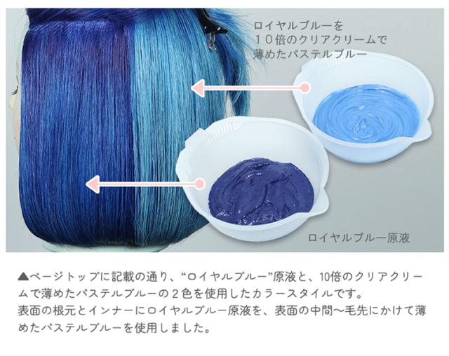 カラーバター ロイヤルブルー 200g 】 ヘアカラー カラー 