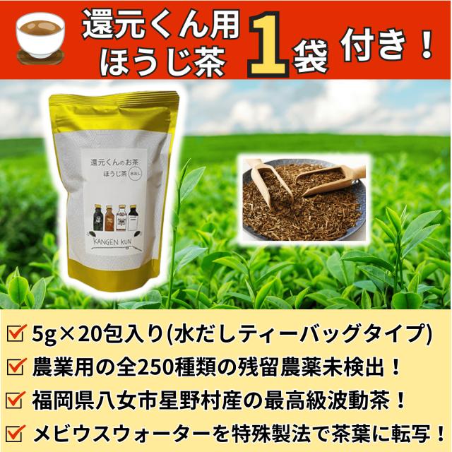 正規代理店 】 還元くん 4 赤絵 ( あかえ ) 水素茶 製造ボトル 850ml