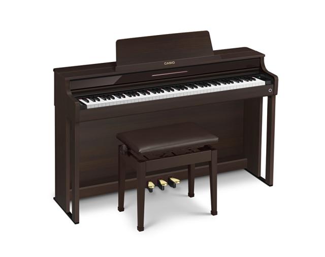 CASIO AP550BN ブラウン 電子ピアノ【専用ヘッドホンプレゼント 