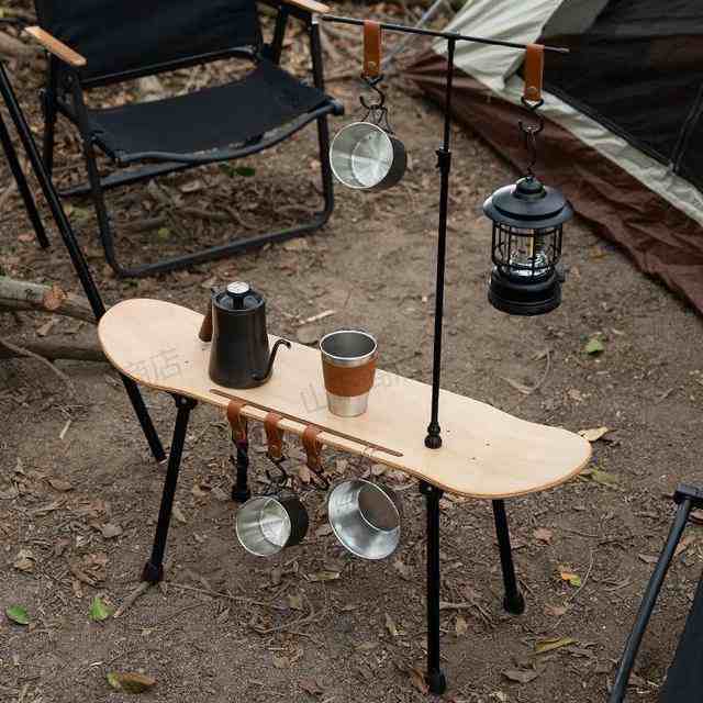 スケボーテーブル スケートボード ハンギング キャンプ サイドテーブル 