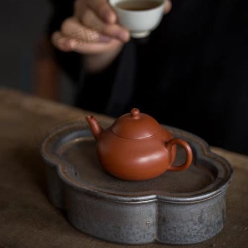 茶盤　陶器壺承　中国茶 台湾茶 中国茶器 茶道具 茶道 泡茶 茶器｜au PAY マーケット