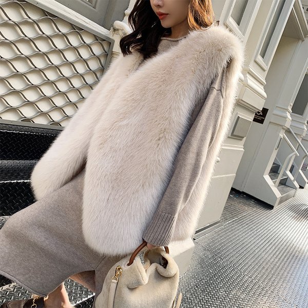 ファーベスト 毛皮ベスト ふわふわ ベスト レディース フェイクファー ファージャケット 秋冬 保温 防寒 ノースリーブ ボリューム 暖かい 送料無料の通販は