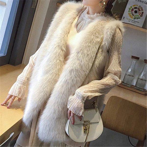 ファーベスト 毛皮ベスト ふわふわ ベスト レディース フェイクファー ファージャケット 秋冬 保温 防寒 ノースリーブ ボリューム 暖かい 送料無料の通販は