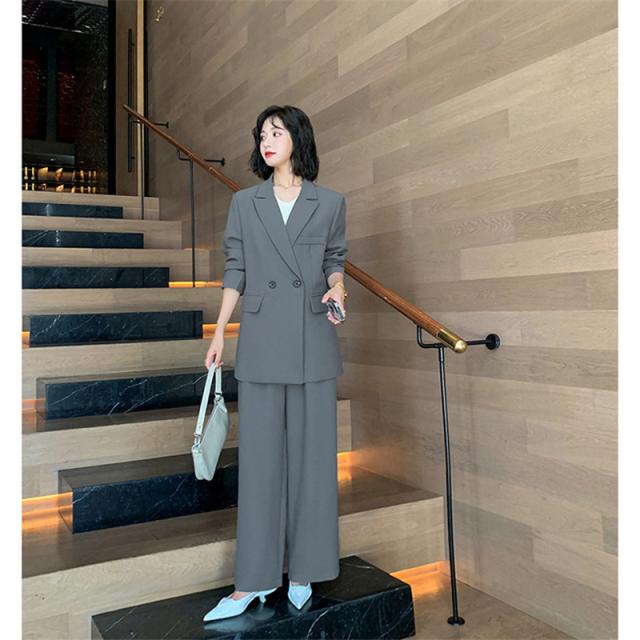 スーツセット レディース ビジネススーツ パンツセット 事務服 2点