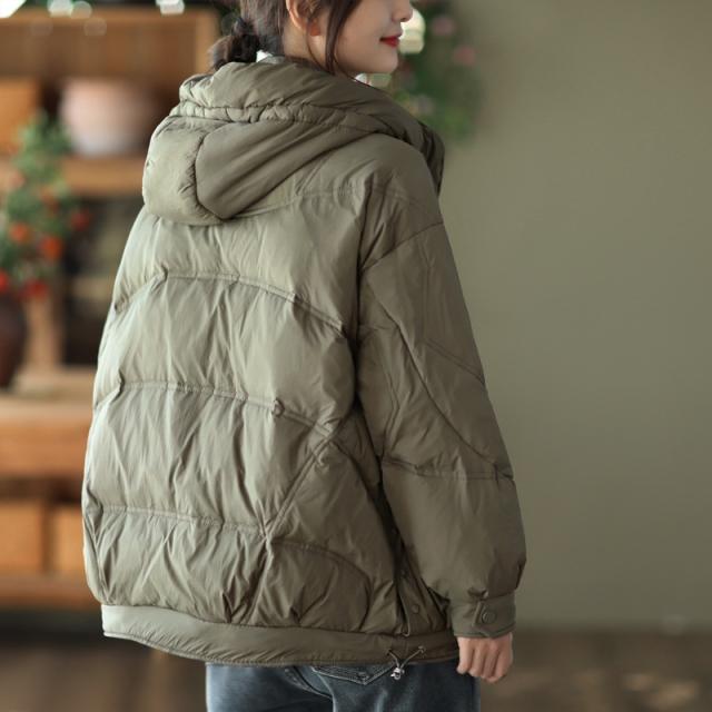ダウンコート ダウン入り レディース ポケット キルティングコート