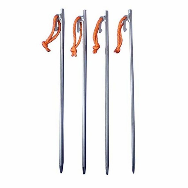 Lynx cabin チタンペグ 30cm 4本 300mm テントくい チタン製ペグ peg 止めくぎ 掛けくぎ tent peg テント