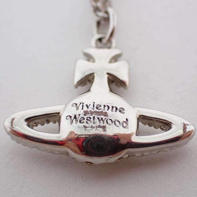 【中古】Vivienne Westwood/ヴィヴィアンウエストウッド オーブ ラインストーン ペンダント/ネックレス/j168-1_6