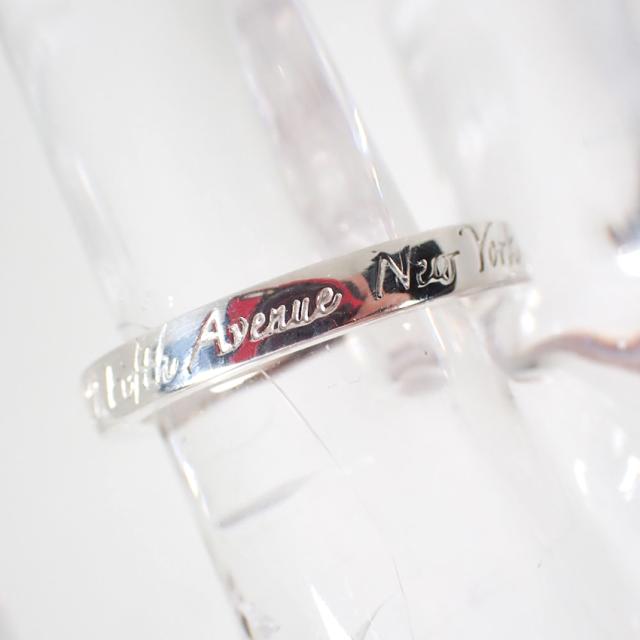 中古】TIFFANY/ティファニー/925/ノーツ/ナロー/リング/9号/j181-1の