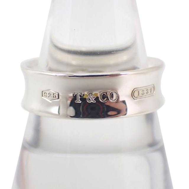 【中古】TIFFANY/ティファニー 925 1837 ナローリング/21号/j214-1