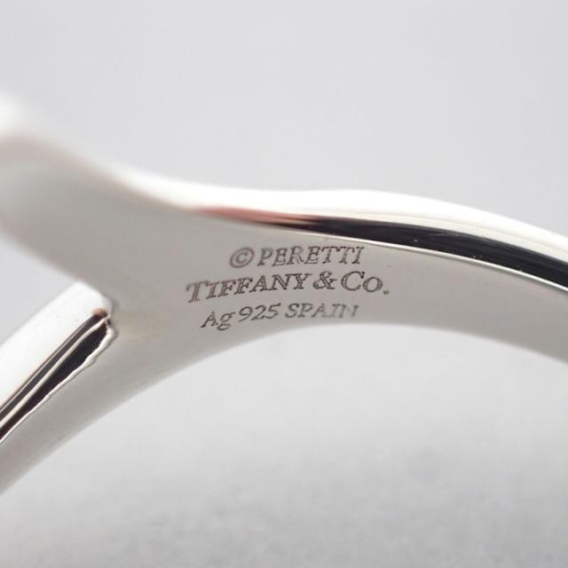 【中古】TIFFANY/ティファニー/Ag925/オープンハート/リング/9号/j218-1_7