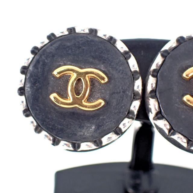【中古】CHANEL/シャネル ヴィンテージ ココマーク イヤリング/j2-2_2