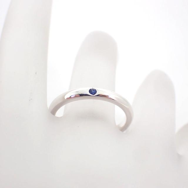 【中古】TIFFANY/ティファニー/925/スタッキングバンド/サファイア/リング/11号/j210-2_4