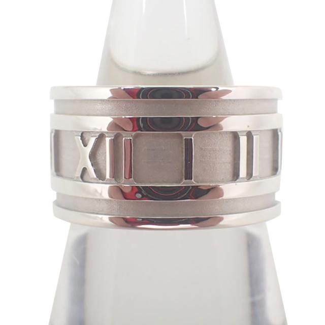 【中古】TIFFANY/ティファニー 925 アトラス ワイド リング /14.5号/j227-2