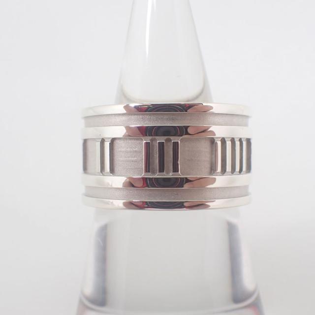 【中古】TIFFANY/ティファニー 925 アトラス ワイド リング /14.5号/j227-2_1