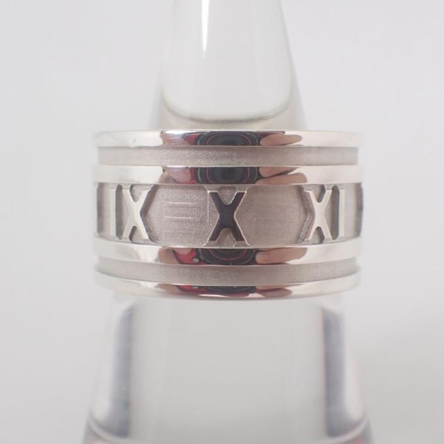【中古】TIFFANY/ティファニー 925 アトラス ワイド リング /14.5号/j227-2_2