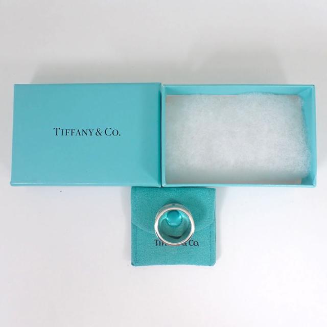 【中古】TIFFANY/ティファニー 925 アトラス ワイド リング /14.5号/j227-2_7