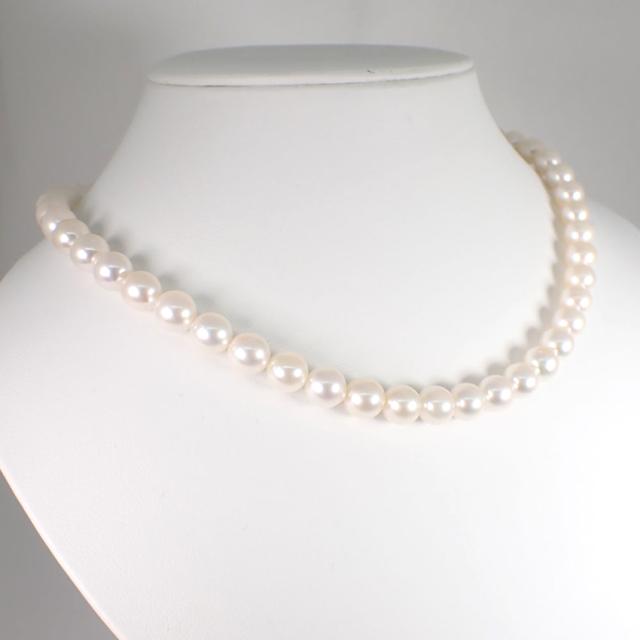 【中古】アコヤ真珠/パール 8.0〜8.5mm パール ネックレス/j124-3_1