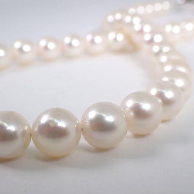 【中古】アコヤ真珠/パール 8.0〜8.5mm パール ネックレス/j124-3_7