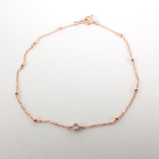 【中古】canal4℃ K10PG トパーズ ブレスレット/j145-3_3