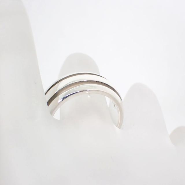 【中古】TIFFANY/ティファニー 925 ダブルライン リング /16.5号/j176-4_5
