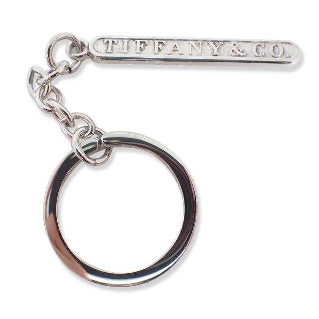 【中古】TIFFANY/ティファニー/925/ロゴ/バー/キーリング/j192-4