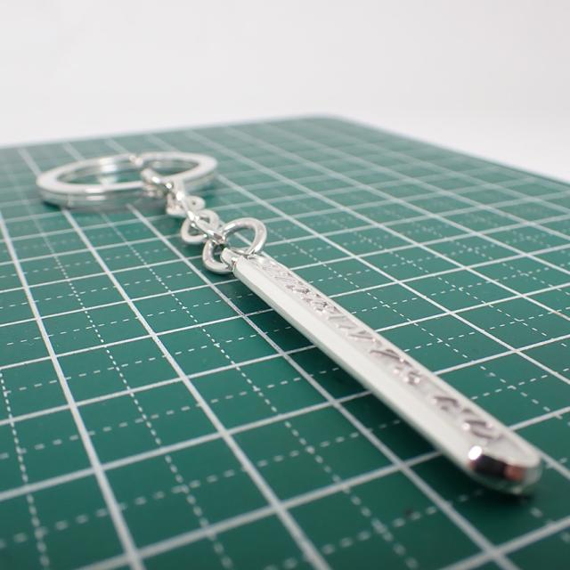ティファニー TIFFANY シルバー 925 キーリング バー ロゴ 中古】TIFFANY/ティファニー/925/ロゴ/バー/キーリング/j192-4の通販は
