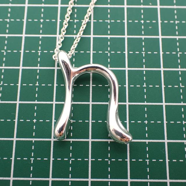 ティファニー TIFFANY イニシャルチャーム 「A 」レター SV 925 Tiffany ティファニー イニシャルネックレス a ティファニー