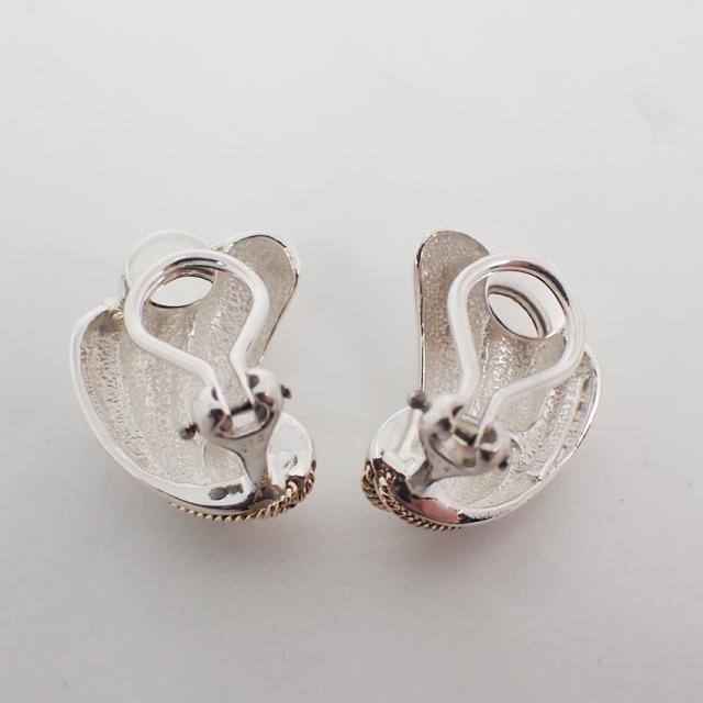【中古】TIFFANY/ティファニー 925 ヴィンテージ ロープ イヤリング/j201-4_5