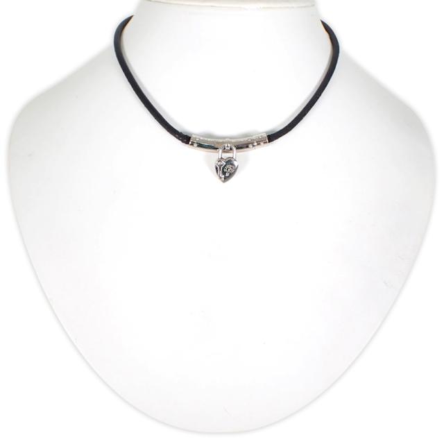 【中古】HERMES/エルメス ヴィヴィリテ ファンタジーハート チョーカー/ネックレス/j274-4