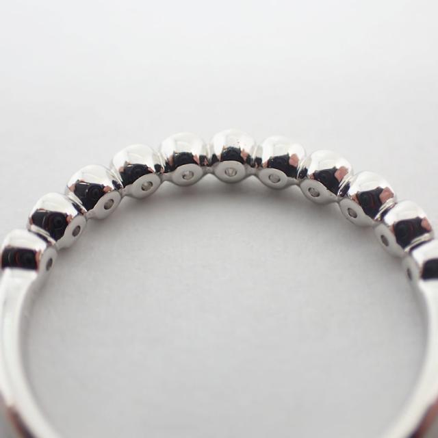 【中古】K.uno/Pt950/ダイヤモンド/ハーフエタニティ/リング/12号/j53-4_6