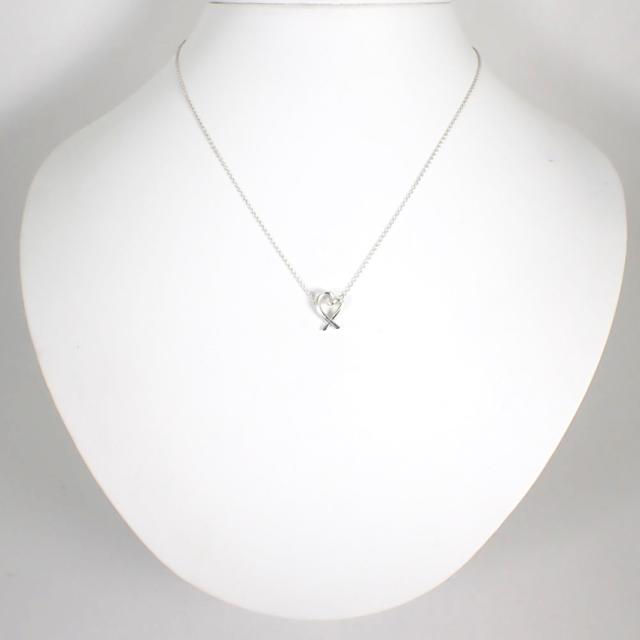 【中古】TIFFANY/ティファニー 925 ラビングハート ペンダント/ネックレス/j175-5_1