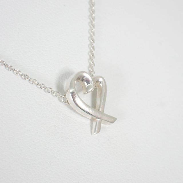 【中古】TIFFANY/ティファニー 925 ラビングハート ペンダント/ネックレス/j175-5_2