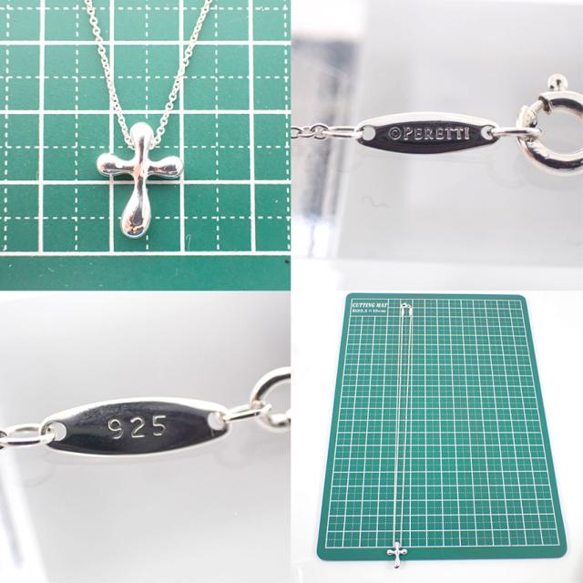 【中古】TIFFANY/ティファニー/Ag925/ティアドロップクロス/ペンダント/j179-5_9