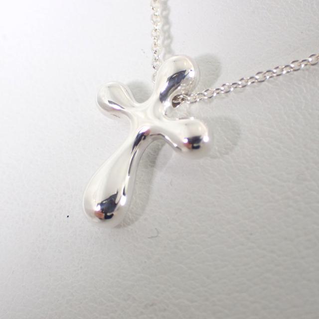 【中古】TIFFANY/ティファニー/Ag925/ティアドロップクロス/ペンダント/j179-5_5