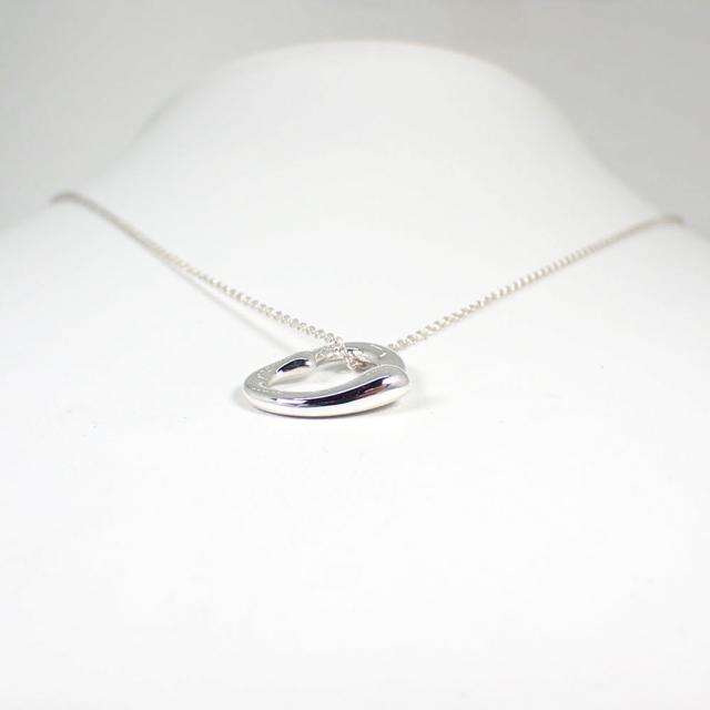 【中古】TIFFANY/ティファニー 925 オープンハート ペンダント/ネックレス/j177-6_3