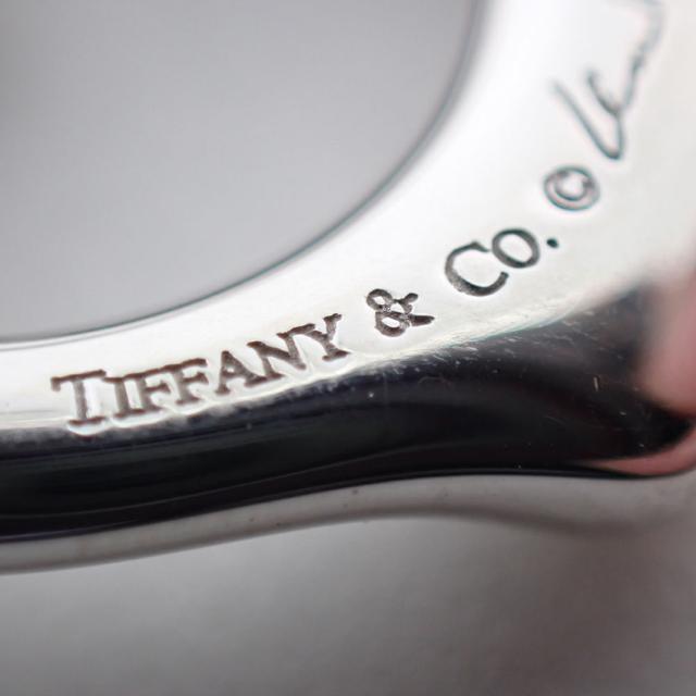 【中古】TIFFANY/ティファニー 925 オープンハート ペンダント/ネックレス/j177-6_7