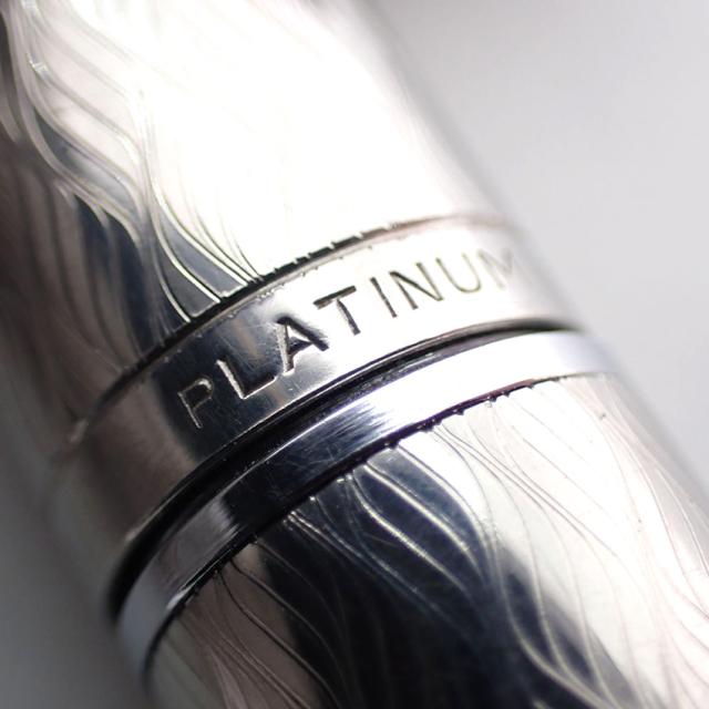 プラチナ 万年筆　ペン先750　ブラック×ゴールド//j185-6 PLATINUM/プラチナ 万年筆 ペン先750 ブラック×ゴールド/j185-6 【公式