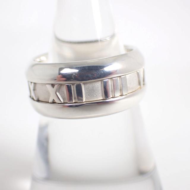 【中古】TIFFANY/ティファニー 925 アトラス ワイド リング /13.5号/j221-6_1