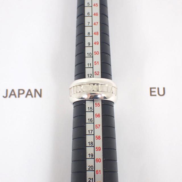 【中古】TIFFANY/ティファニー 925 アトラス ワイド リング /13.5号/j221-6_7