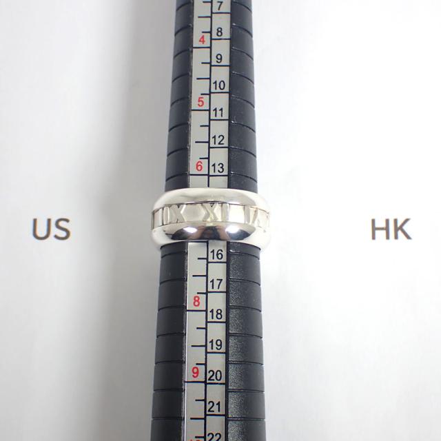 【中古】TIFFANY/ティファニー 925 アトラス ワイド リング /13.5号/j221-6_8