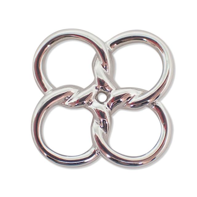 【中古】TIFFANY/ティファニー 925 クアドロフォリオ ペンダントトップ/j227-6