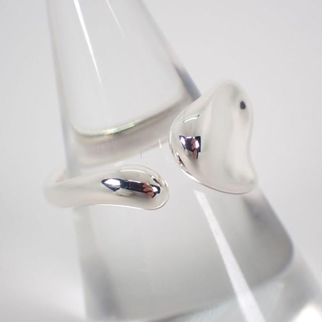 【中古】TIFFANY/ティファニー 925 ハートリング /12号/j9-6_1