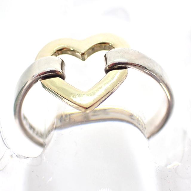 【中古】TIFFANY/ティファニー/925/750/ハート/コンビ/リング/9号/j116-7_2