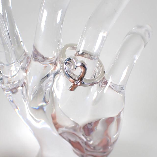 【中古】TIFFANY/ティファニー/925/ラヴィングハート/ダイヤ/リング /10号/j181-7_3