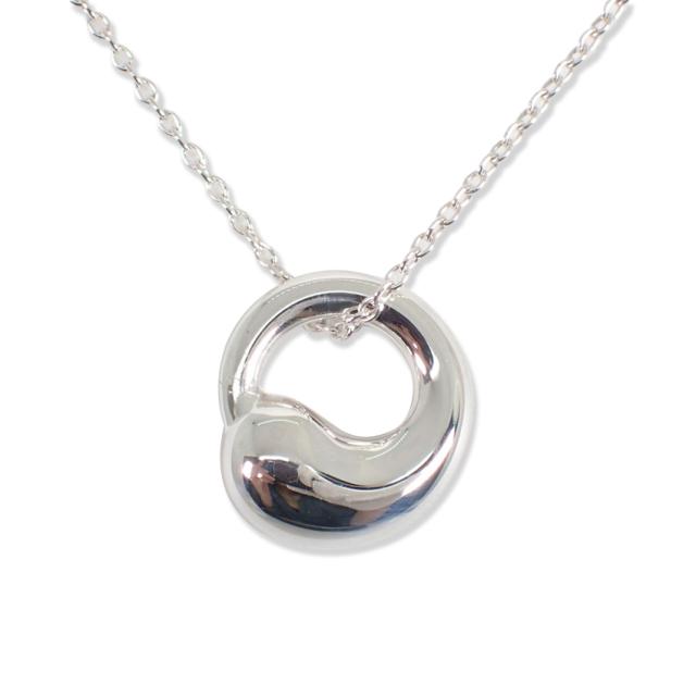 【中古】TIFFANY/ティファニー 925 エターナルサークル ペンダント/ネックレス/j189-7
