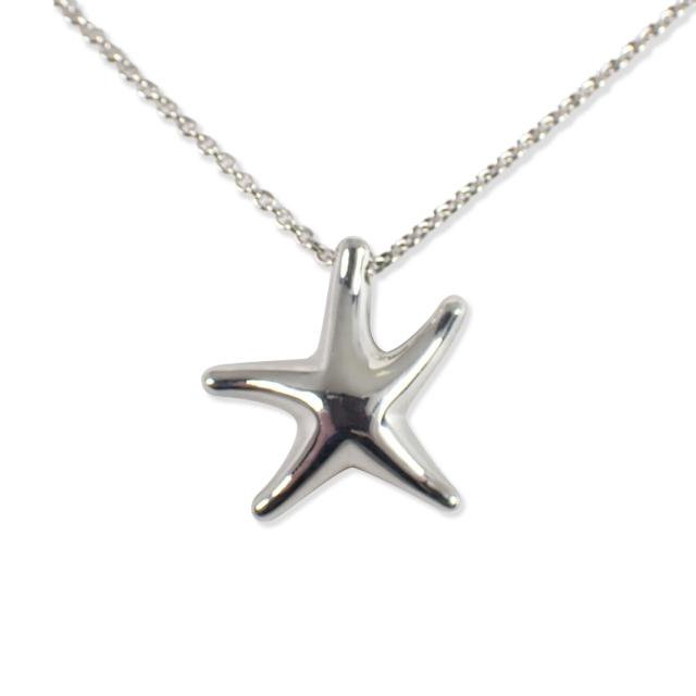 【中古】TIFFANY/ティファニー 925 スターフィッシュ ペンダント/ネックレス/j180-8