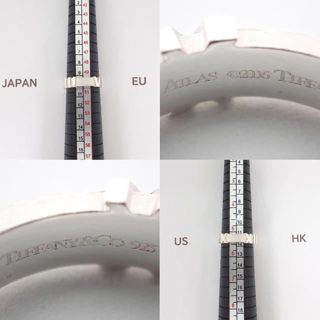 【中古】TIFFANY/ティファニー 925 アトラス リング/10号/j171-9_8